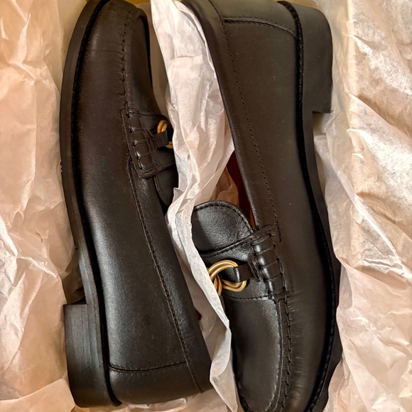 Sezane Vicky Loafers Smooth Black - Size 6.5 \ FR 37 \ UK 4 - Picture 9 of 9